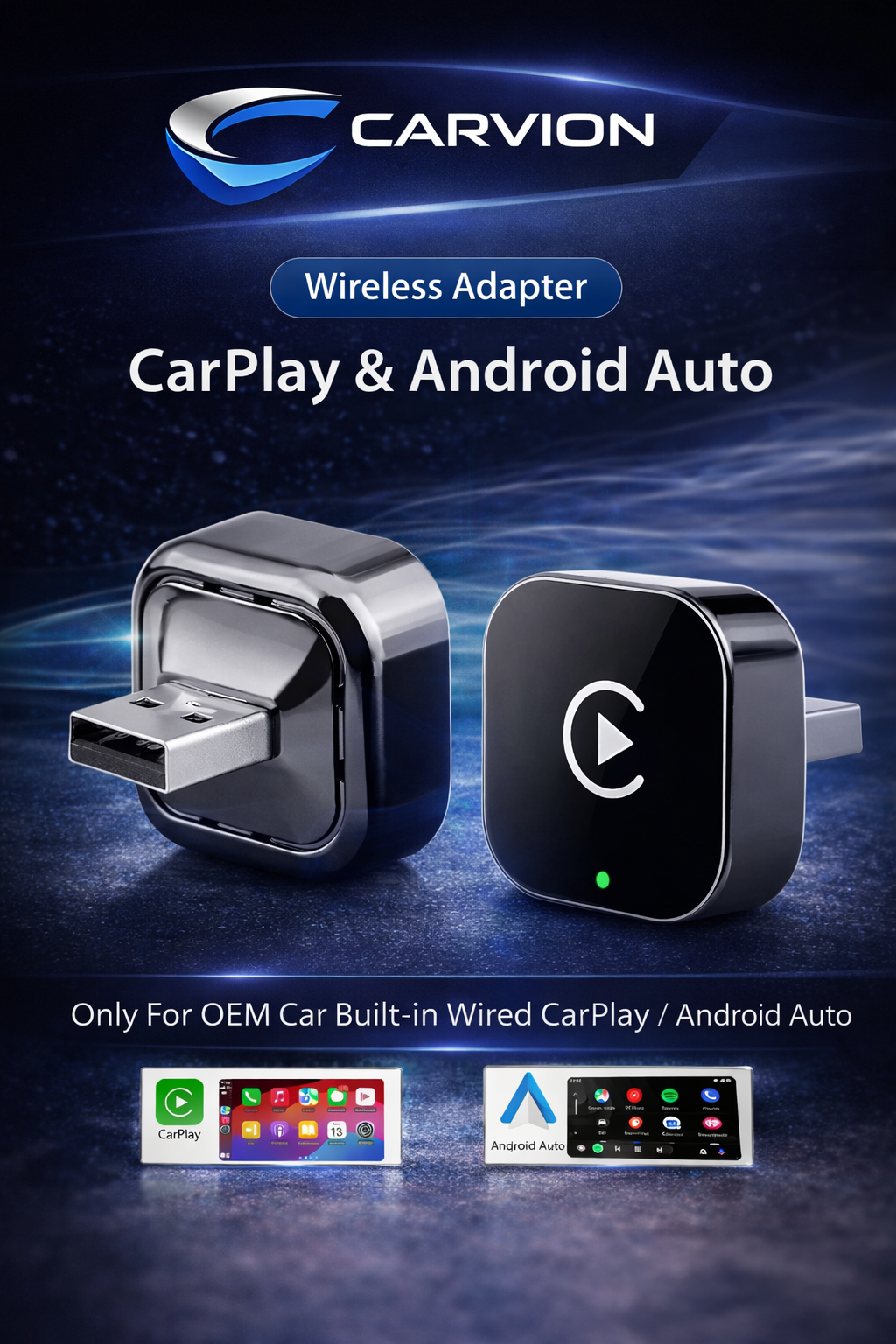 Carvion Wireless CarPlay Adapter