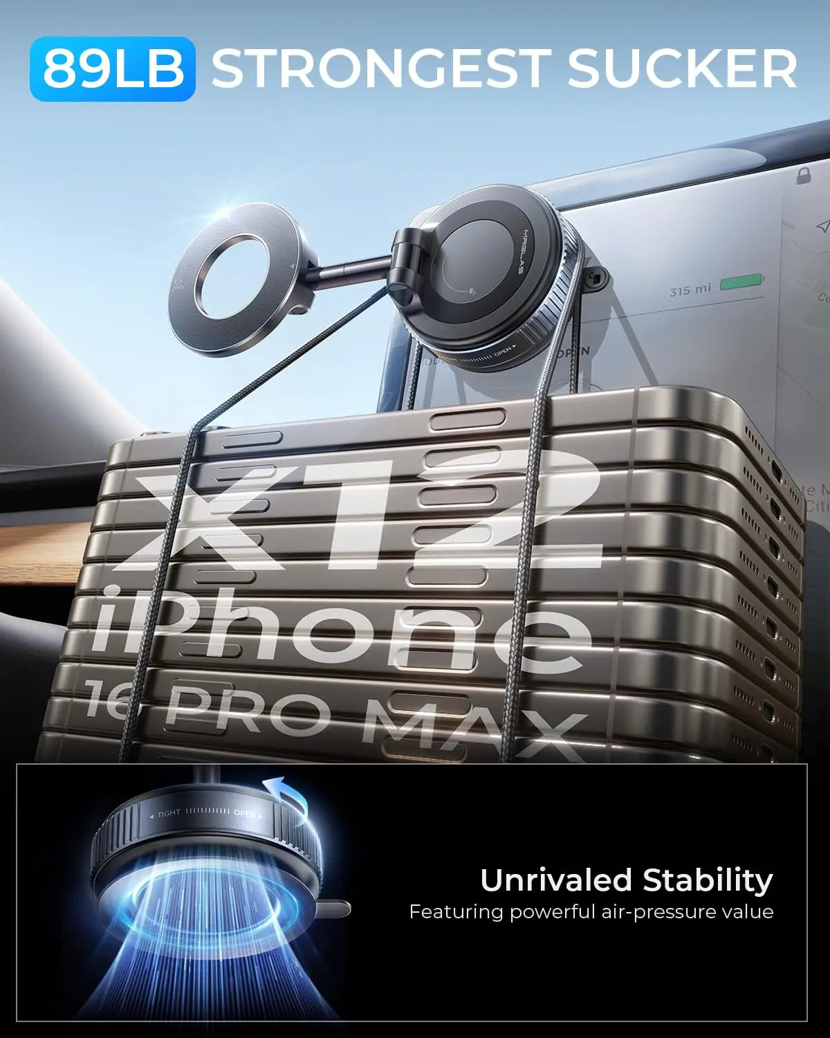 Carvion Premium Magnetische Handyhalterung